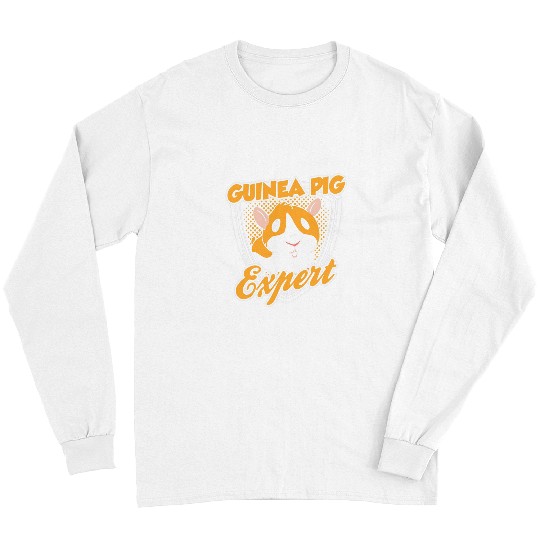 Guinea Pig Expert Cute Lover Pet Animal Long Sleeves
