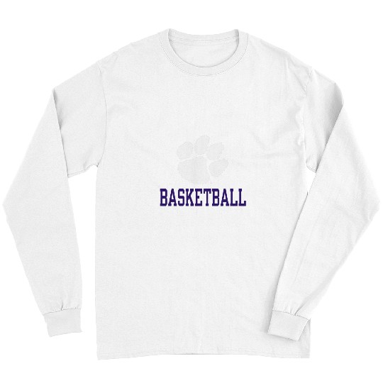Sport Basketball Clemson Tigers Basketball Icon Orange Officially Licensed Long Sleeves