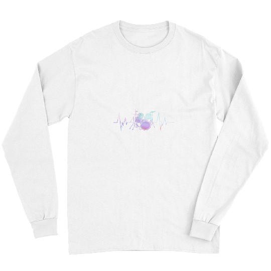 Funny Drummer Kids Drums for kids drummer girls drums kids 3 Long Sleeves