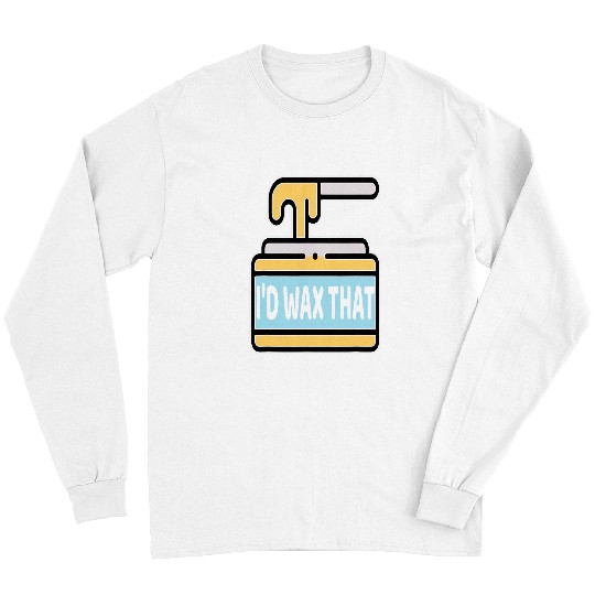 Id Wax That Esthetician Waxing Cosmetologist Wax Skin Care Long Sleeves