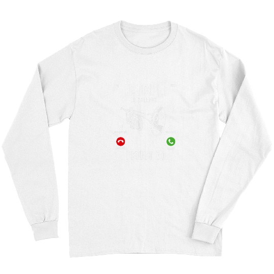 Funny Trumpet Player Phone Display Trumpet Is Calling Long Sleeves