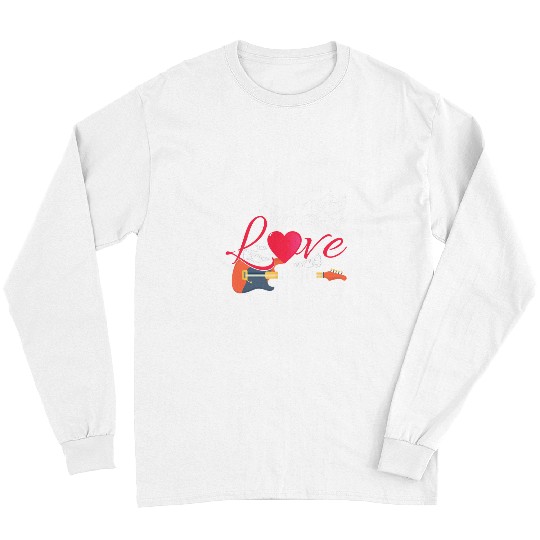 Funny Ukulele Peace Love Ukulele Hawaiian Ukelele Musical Instruments Long Sleeves