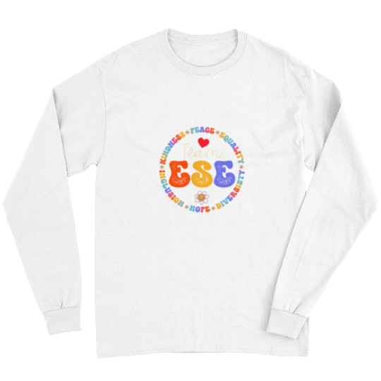 Matching First Last Day Team ESE Teacher Student Tribe 4 Long Sleeves