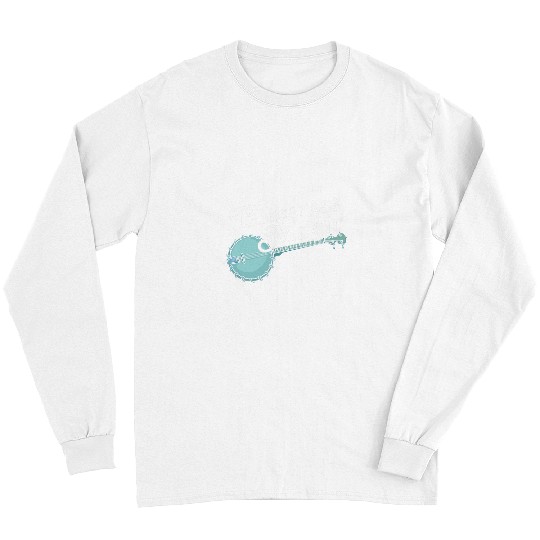 Funny Banjo Music Mandolin Asheville Bluebird Kentucky 2 2 Long Sleeves