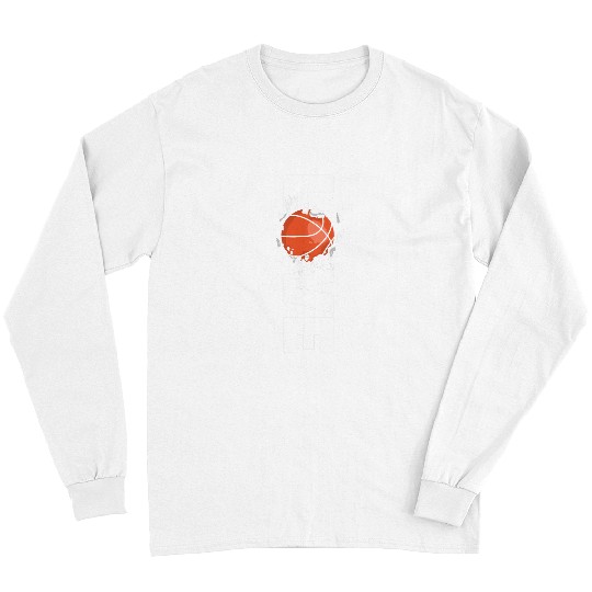 Funny Basketball Basketball Lover Love Long Sleeves