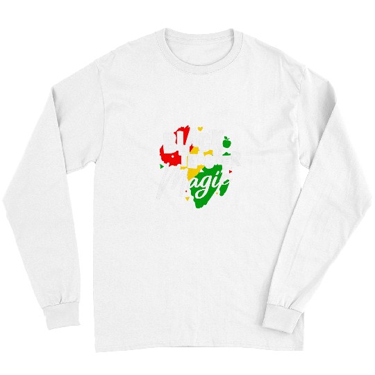 Black Teacher Magic African American Black History Month 26 Long Sleeves