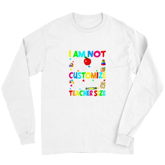 Back To School Infant Teacher Daycare Provider Childcare Long Sleeves