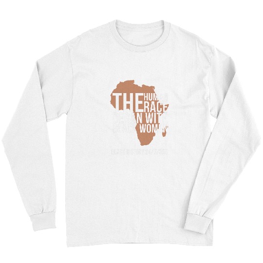 Black History Month 247365 Strong African Women Pride Gift Long Sleeves