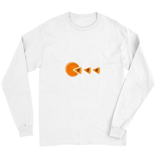 Funny Happy Pi Day Retro Gamer Nerd Geek Long Sleeves