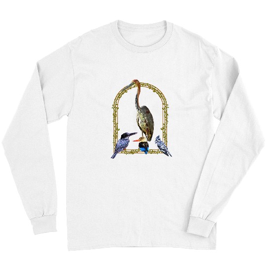 Goliath Heron 2Kingfisher 2Kingfisher in Kenya 2Africa Long Sleeves