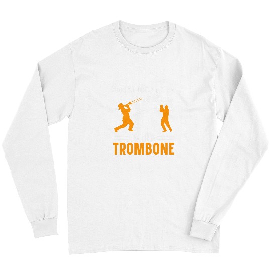 Funny trombones Social Distancing Is Easier With A trombones Musician 1 Long Sleeves