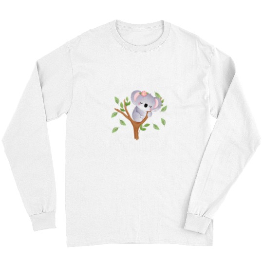 Funny Bear Just A Girl Who Loves Koala Bear Dad Mom Boy Birthday Gifts1 Cute Bears Long Sleeves