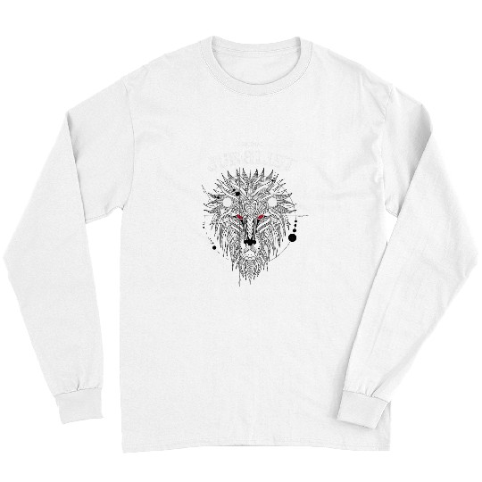 Funny Drummer and Bass Jungle music Junglist dnb Music Lion Head Long Sleeves