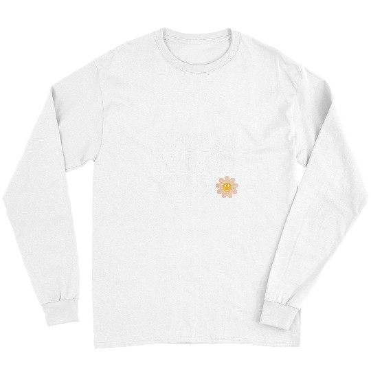 Groovy Student Council Vibes School Student Teacher 1 Long Sleeves