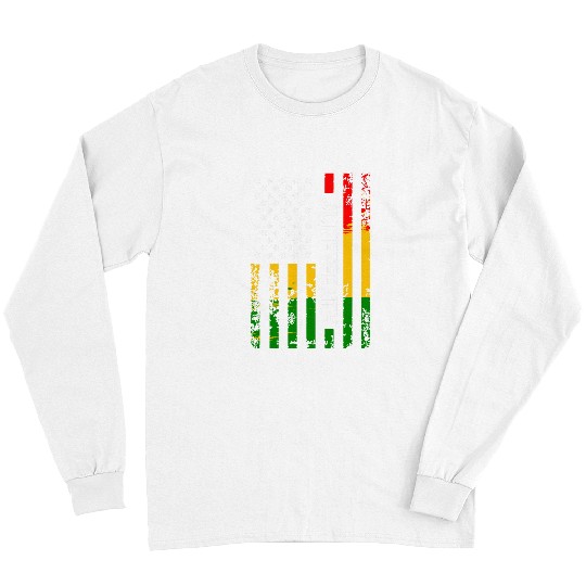 june 19th history of afircan us american flag juneteenth 1 Long Sleeves