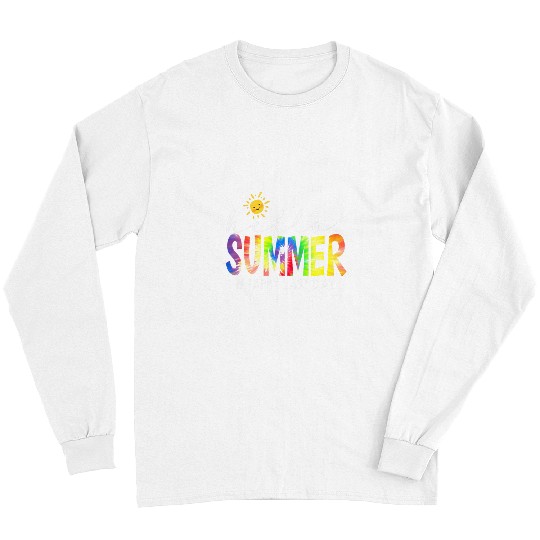Happy Last Day of School Teacher Student Hello Summer Gifts 4 Long Sleeves