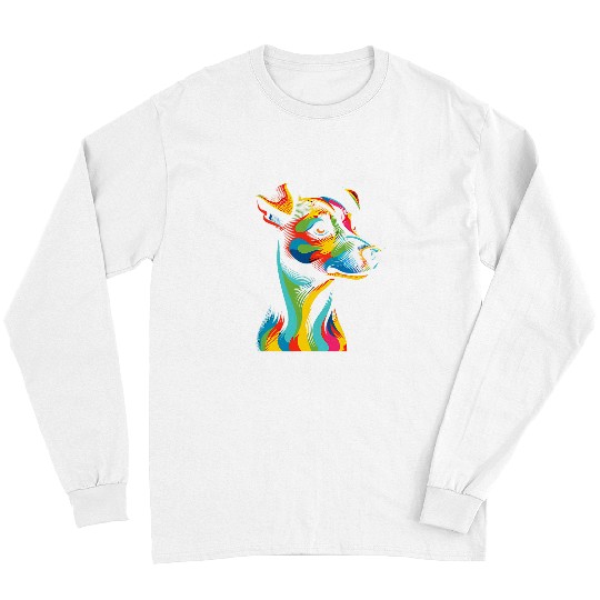Jack Russell Pet Colorful Jack Russell Terrier Lover Long Sleeves