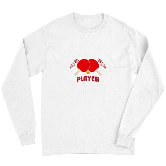 Sport Ping Pong Mens My Favorite Ping Pong Player Calls Me Papa Fathers Day Long Sleeves