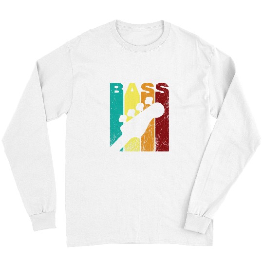 Funny Guitar Bass Player Men Gift for Bass Guitar Player Bassist 2 Guitarist Long Sleeves