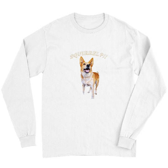Australian Cattle Pet SQUIRREL Cute Funny Australian Cattle Dog Heeler Long Sleeves