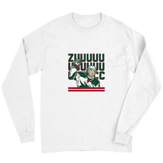 Sport Hockey Mats Zuccarello ZUUUUUUUCCCC Minnesota Long Sleeves