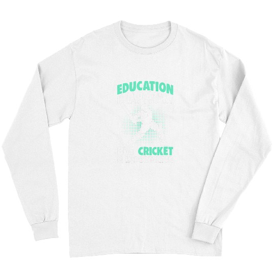 Cricket Fan Player Boys Kids Long Sleeves