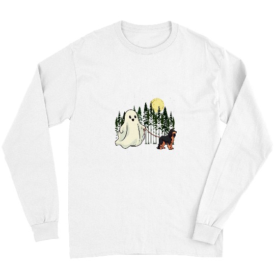 Gordon Setter Pet Walking ghosts Halloween Funny Kids Costume Long Sleeves