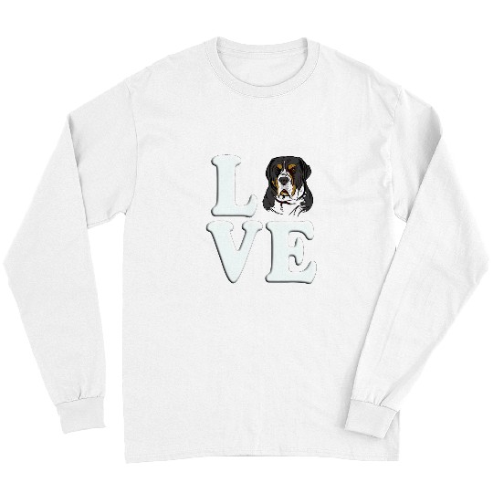 Bernese Mountain Pet Dog Love Design Bernese Mountain Dog for Men and Women Long Sleeves