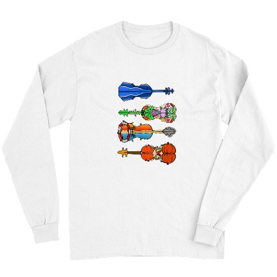 Funny Violin Seasons Violin Lover for any Violinist Long Sleeves