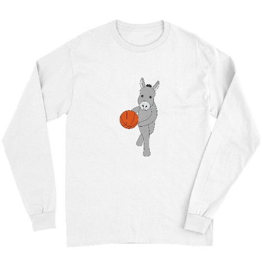 Sport Basketball Donkey Basketball Player Ball Sports Hobby Long Sleeves