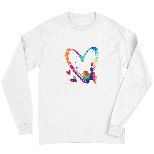 Chow Chow Pet Love Chow Chow Tie Dye Rainbow Hippie Costume Dog Lover 437 Long Sleeves