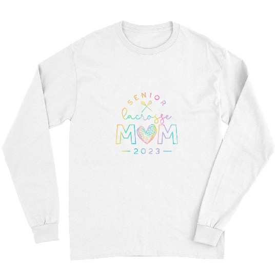 Sport Lacrosse Gift Senior Lacrosse Mom Funny Lacrosse Mom Graduation Day Long Sleeves