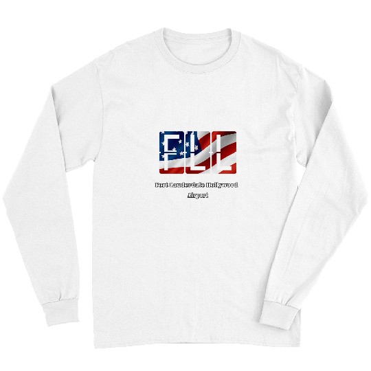 Hollywood Airport Miami US Flag Code Airplane Pilot Gift LA Long Sleeves