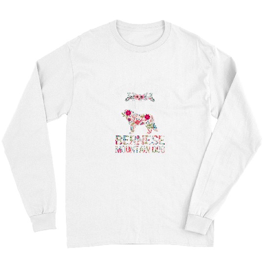 Bernese Mountain Pet Dog lover gifts life is better with Bernese Mountain Dog 3 Long Sleeves