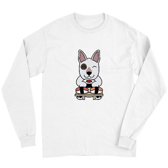 Bull Terrier Pet Sushi English Bull Terrier Long Sleeves