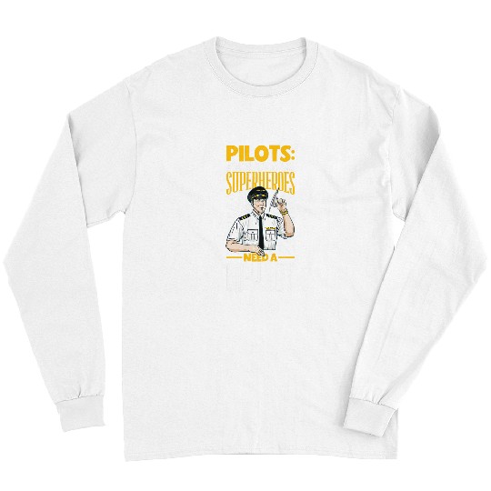 Future Pilot Aviation Airplane Airline Aviator Lifestyle 6 Long Sleeves