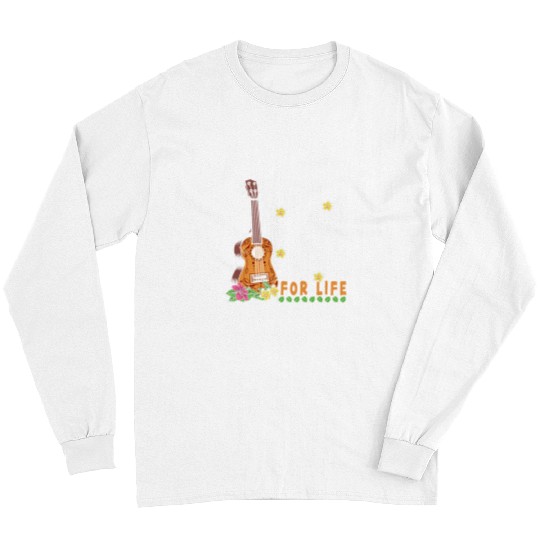 Funny Ukulele Hawaiian Ukulele Uke Dad Son Father And Son Ukulele Buddies Long Sleeves