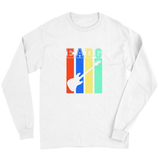 Funny Guitar Bass Clef Bassist Notes Bass Guitar Player Orchestra Guitarist Long Sleeves