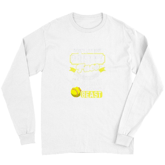 Sport Softball Catcher Softball Lovers Bat Ball Softball Player Long Sleeves