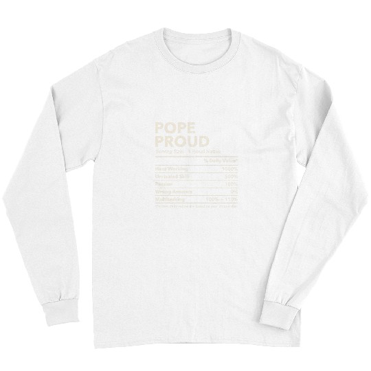 Pope Kentucky Proud Nutrition Facts Long Sleeves