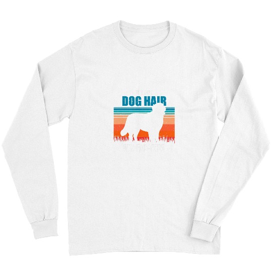 Bernese Mountain Pet Its Not Dog Hair Its FurFetti Retro Bernese Mountain Long Sleeves