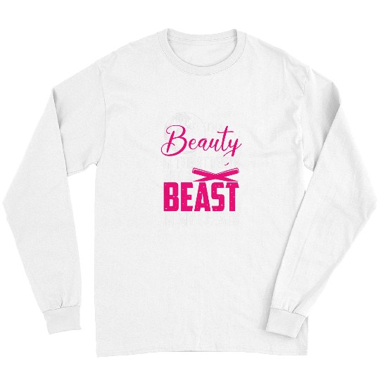Sport Softball Beauty in the Street Beast in my Cleats Girls Softball 4 Long Sleeves