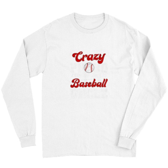 Sport Baseball crazys Proud Baseball Uncle Of A Baseball Player Uncle Long Sleeves