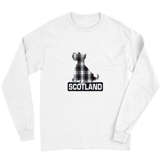 Scottish Terrier Pet Scotland Pride Plaid Scottish Terrier Scotland Festival Long Sleeves