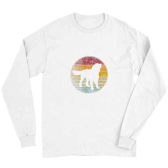 Bernese Mountain Pet Gift Retro Style Vintage 70s 80s Long Sleeves