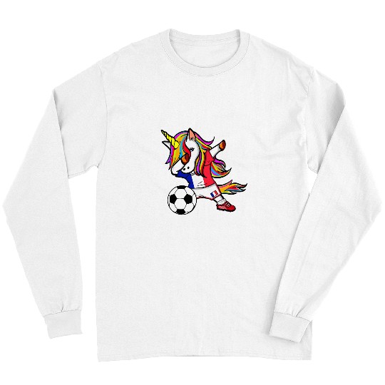 Sport Soccer Unicorns Dabbings Unicorns France Soccer Fans Jersey French Football Long Sleeves