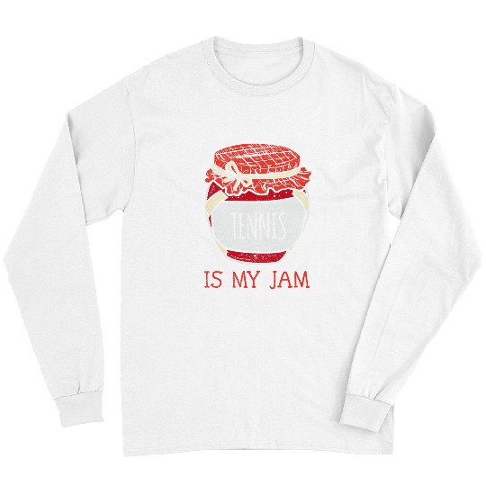 Sport Tennis Cute Fun Tennis Lover Player Long Sleeves