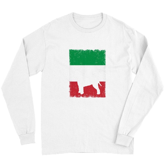 Lagotto Romagnolo Pet Dog Italy Flag Italian vintages Mom Dad Long Sleeves