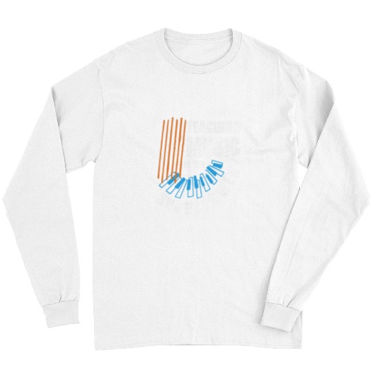 Funny Piano Teaching Music Is My Superpower 2Teacher Piano Music Long Sleeves