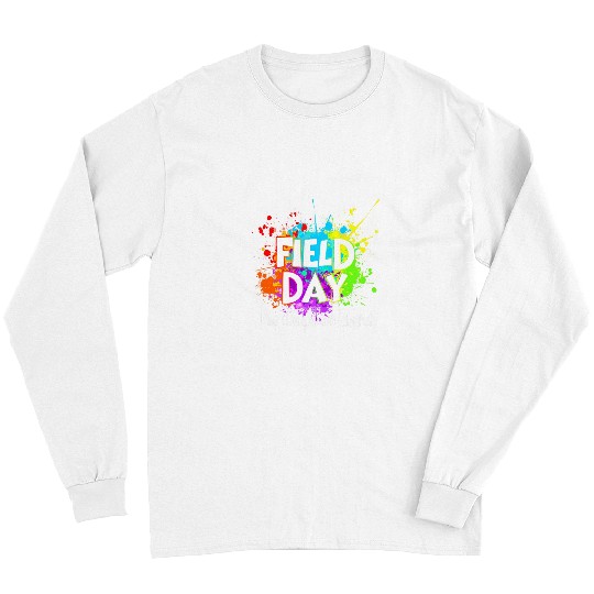 Field Day Let The Games Begin 2024 Kids Boys Girls Teachers Long Sleeves